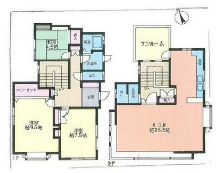 横浜市港南区丸山台3丁目(3LDK)の内観