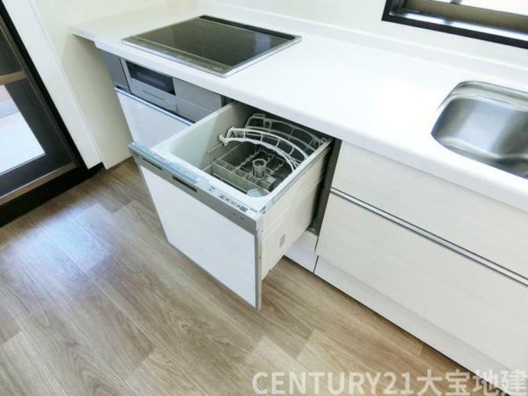 ■食器洗乾燥機付き！<BR/>■面倒な食器洗いは機械に任せて、隙間時間にホッとティータイム！