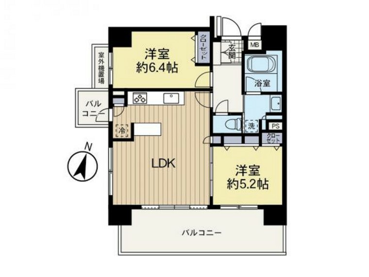 グランノエル多摩センター1の間取り