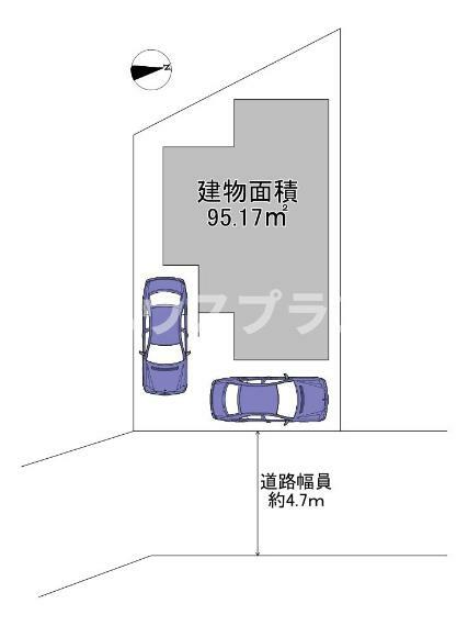 建物面積:95.17平米（約28.79坪）