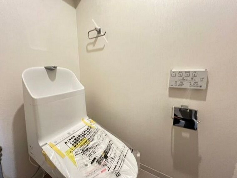 プライベート空間として機能や内装にこだわった、優しい雰囲気のトイレはリラックス空間へ。