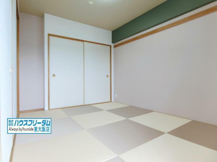 和室 暖かみのある琉球畳の和室です。