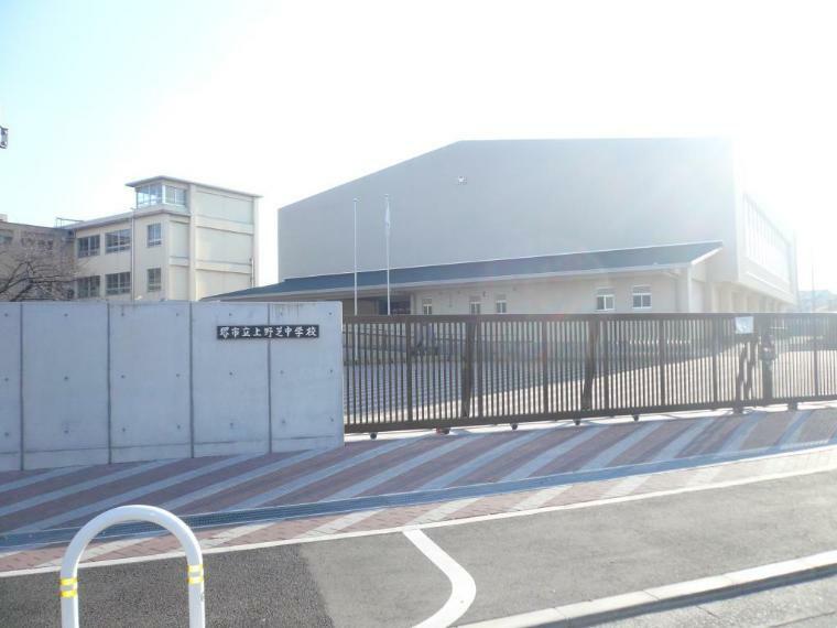 周辺 上野芝中学校