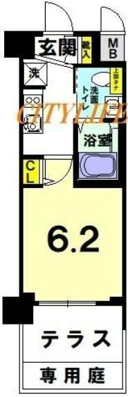 エステムプラザ京都聚楽第雅邸(1K) 1階の内観