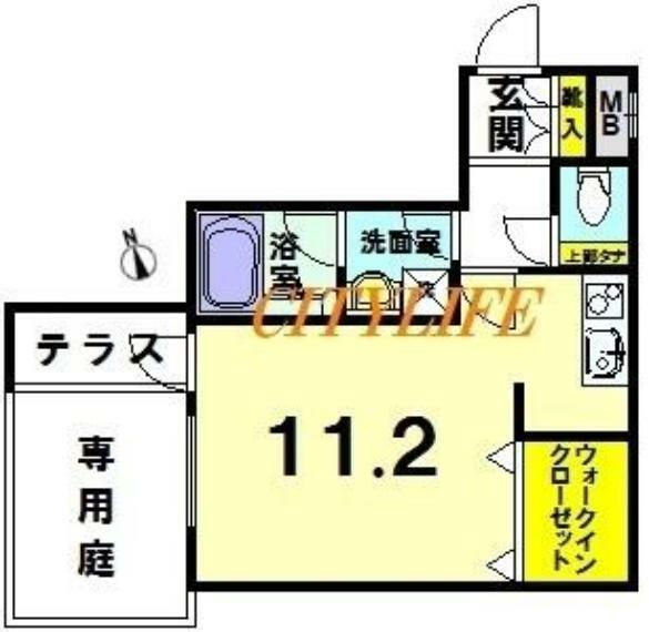 ベラジオ京都鴨川2(1K) 1階の内観