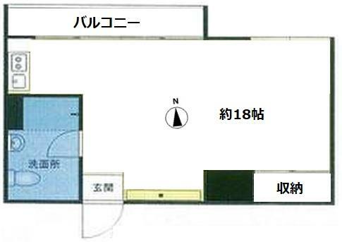 江の島シーサイドマンション(1R) 2階の内観