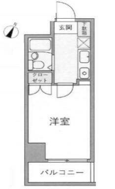 西横浜ダイカンプラザシティ(1K) 4階の内観