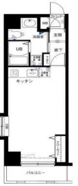 グリフィン横浜・ピュア(1R) 5階の内観