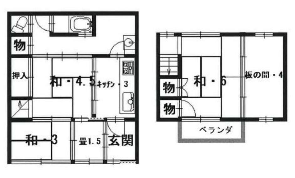 間取り:4K