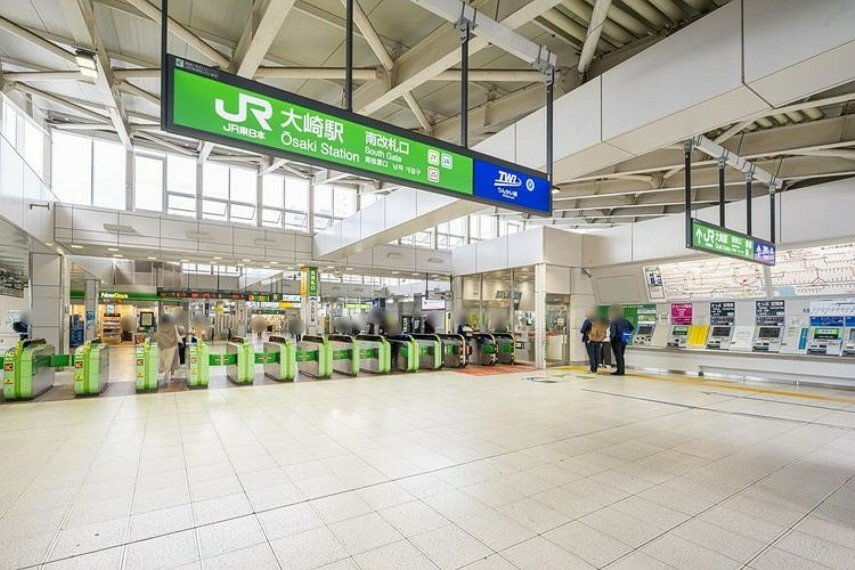 大崎駅（山手線・りんかい線・湘南新宿ライン・埼京線） 徒歩6分。