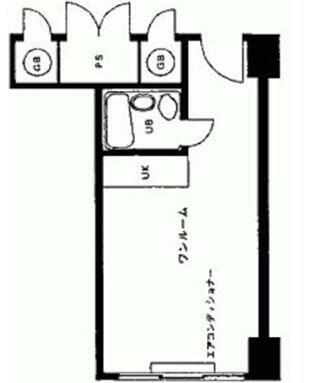 新大阪コーポビアネーズ(1R) 5階の間取り図
