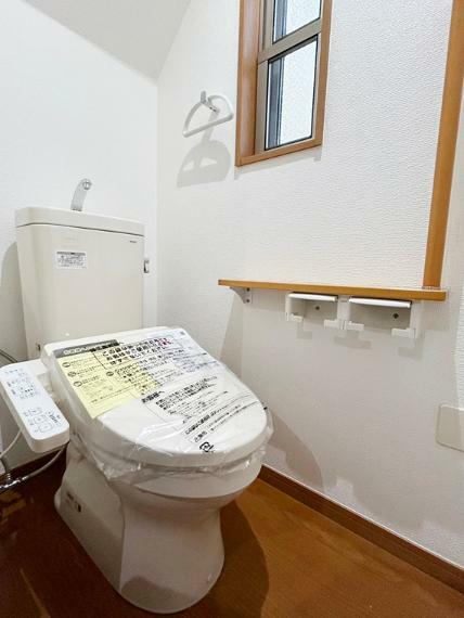（1Fトイレ）トイレは2か所に設置されていて便利です。（2024年3月撮影）