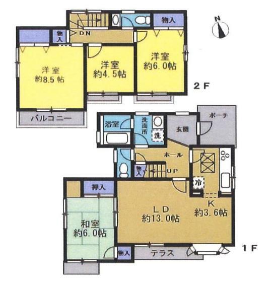 町田市小山田桜台2丁目(4LDK)の内観