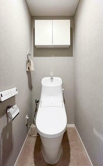 【イメージ】洗浄機能付トイレは手入れがしやすいです。