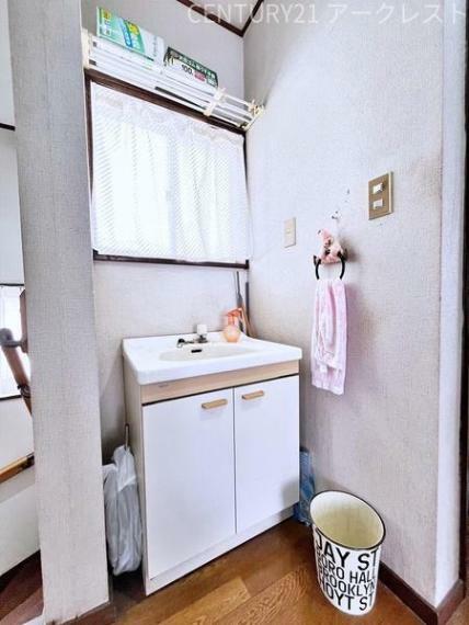 ～・～Wash room～・～清潔感のあるすっきりとした洗面スペース
