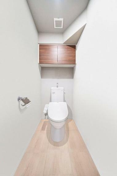 トイレ※CG加工によって、実際のお部屋に置いてある家具や小物を消した画像になります。