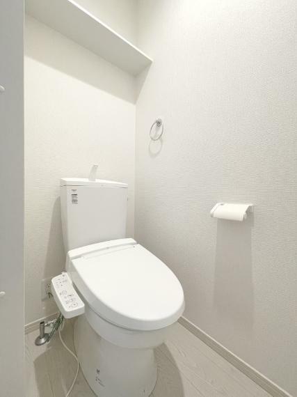トイレは1階と2階それぞれに配置されていてとても便利です。
