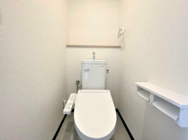 衛生面が気になるトイレも新品交換しているので、安心して使用できます。
