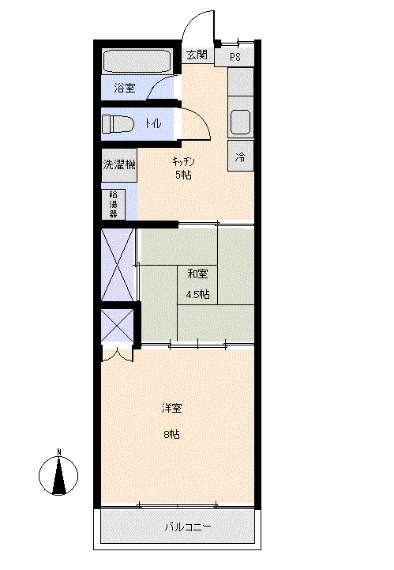 理光ヘルスケアマンション(1DK) 2階の内観