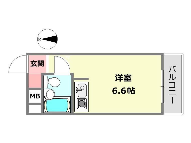 パラツィーナ夙川東(1R) 6階の内観