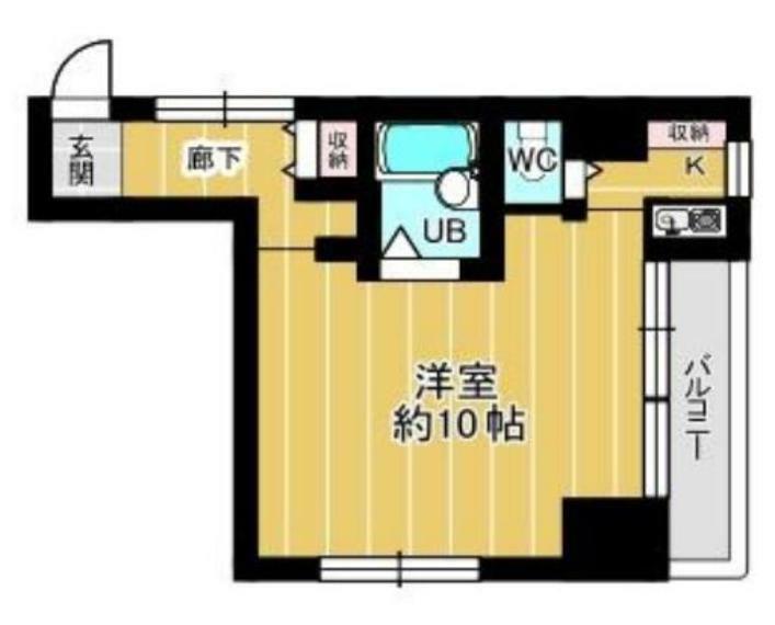 ロイヤルプラザ福島(1K) 2階の内観