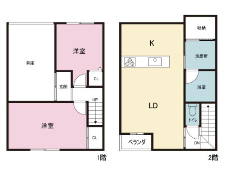 間取り図です。