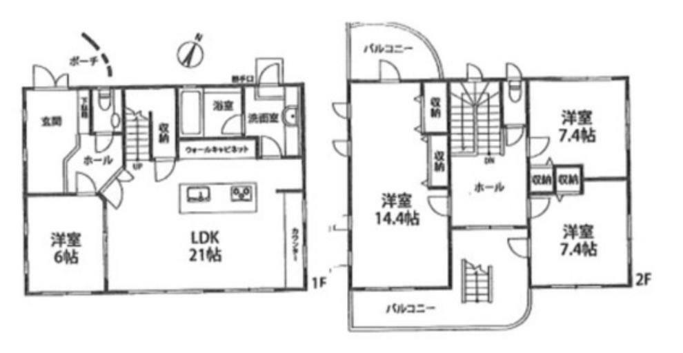 間取図です。