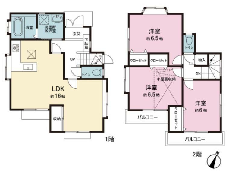 間取り図です。