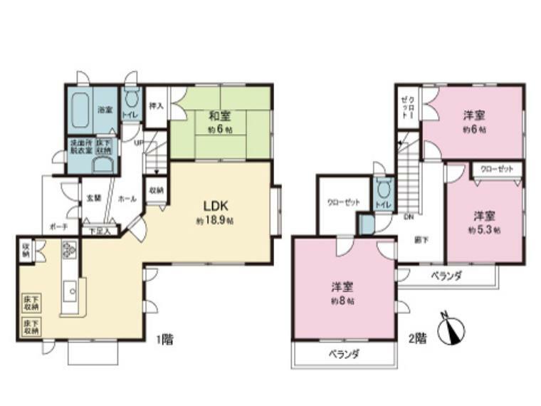 間取り図です。