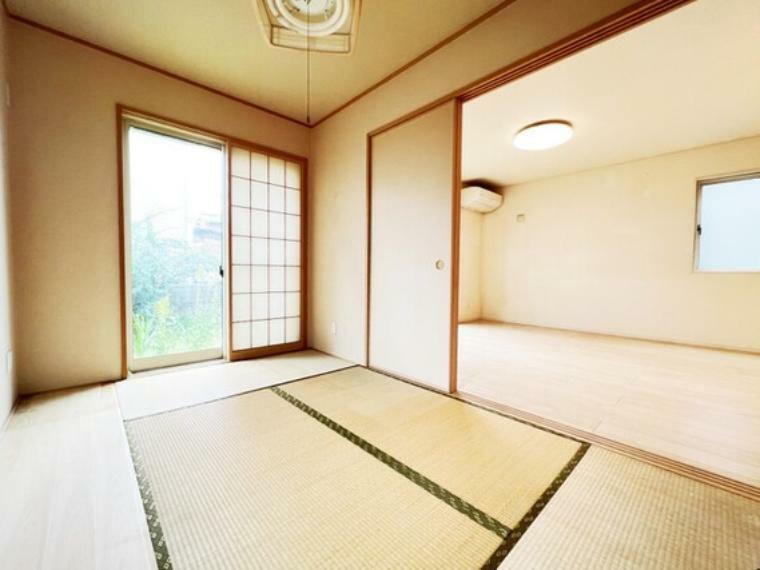 和室は、お子様のお昼寝やキッズスペースとしてもお使いいただけますね。