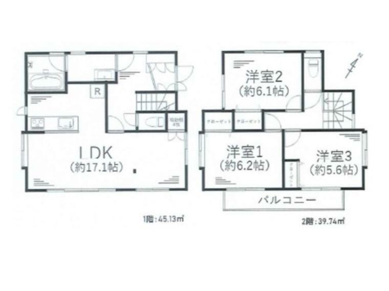 間取り図です。