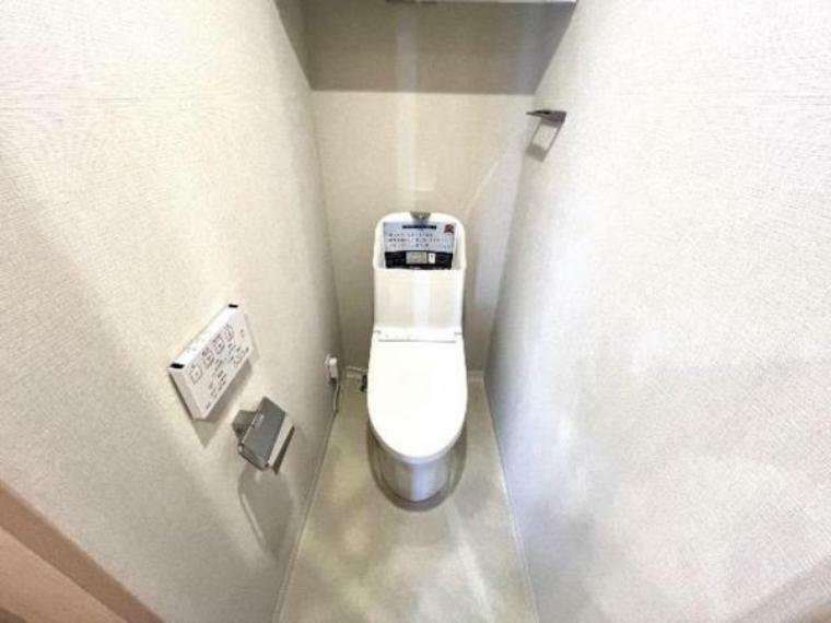 快適なシャワートイレで、うれしいですね。