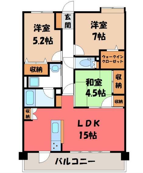 グランセリオ一条の間取り