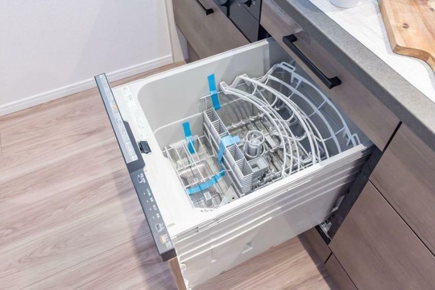 後片付けが楽になる食器洗浄乾燥機付き！環境にも手荒れにも優しい、嬉しい設備です