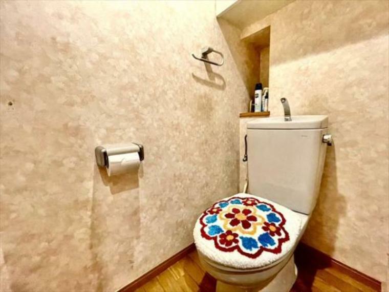 清潔感の溢れるトイレです。落ち着いた空間で安らぎのひとときをお過ごし頂けます。