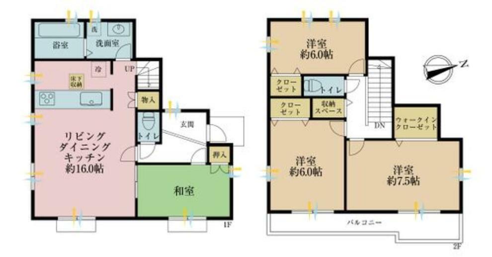 4LDK、土地面積126.50平米、建物面積98.54平米