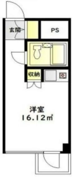 メゾン・ド・ノアピア富士見町(1R) 4階の間取り図
