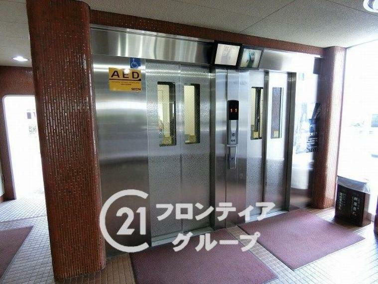 上層階でも安心のエレベーター完備