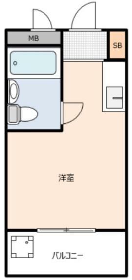 TOP赤羽(1R) 1階の内観