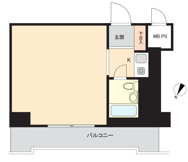 ライオンズマンション横浜大通り公園第弐(1R) 6階の内観
