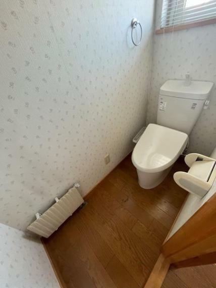 1階のトイレです。2階にもあります。