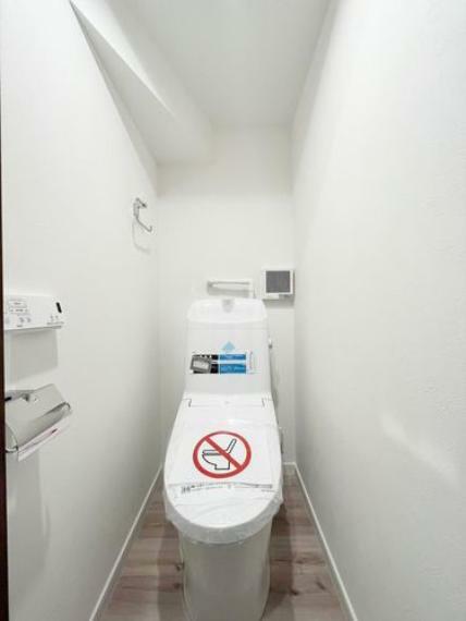 新規交換で新しくなった高機能付トイレ