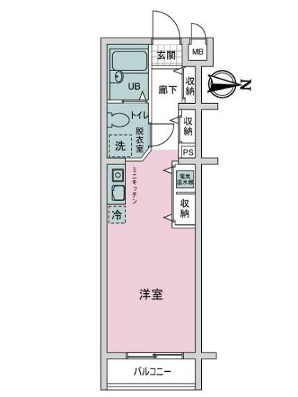 エテルノ浅草橋(1R) 1階の内観