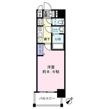 アドバンス大阪ベイパレス(1K) 7階のその他画像