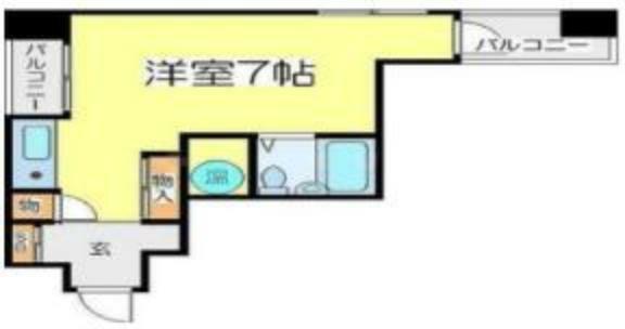 ライオンズマンション東本町第2(1R) 7階の内観