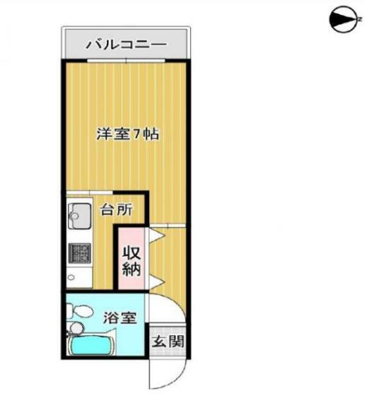フルーレ第2新大阪(1K) 10階の内観