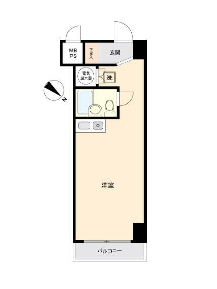 ライオンズマンション西新宿第5(1R) 2階の内観