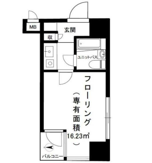 クリオ入谷壱番館(1K) 5階の内観