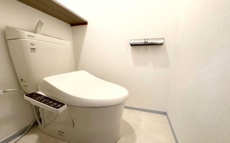 《トイレ》　■清潔感のある落ち着いたトイレ。