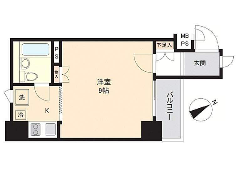 藤和上野コープ(1K) 5階の内観